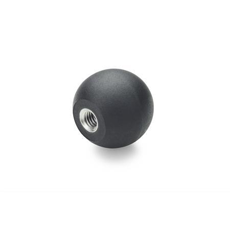Otto Ganter Ball Knob Plastic, DIN 319